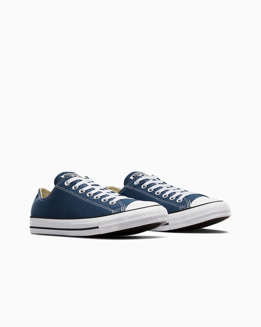 Zapatillas Bajas Converse Chuck Taylor All Star Classic Mujer Azul Marino | PE P8E542